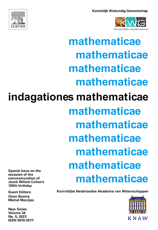 Go to journal home page - Indagationes Mathematicae